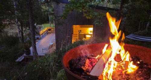 Munkedal House | Panorama Studio - Sauna, Lakeview & Fireplace