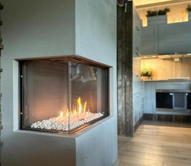 Nes House | Modern mountain cabin near Nesfjellet golf course