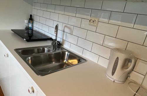 Kvernevick Apartment | Hjertestien - Appartment with SUP, barbecue, trampoline, garden