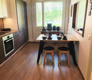 Kolari Apartment | A terraced house by the river!