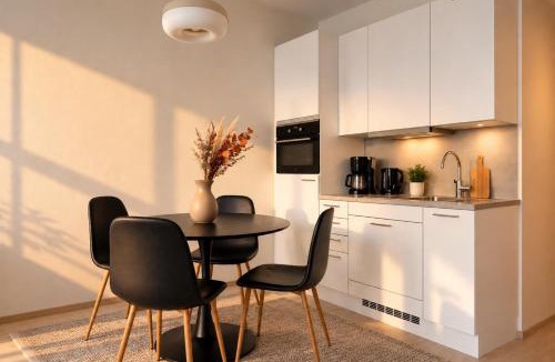 Tampere Apartment | City Home Finland - City View Studio - Best Location & City View Balcony