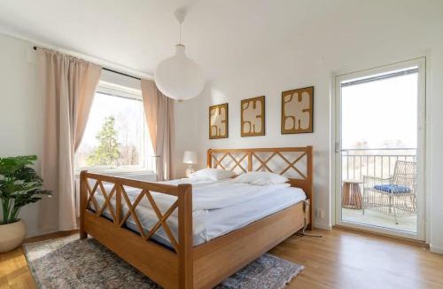 Bastad House | Modern 2 Bedroom Home with 2 Balcony & Workspace