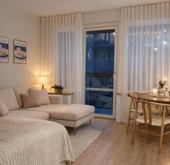 Vasastan Apartment | Modern studio with balcony