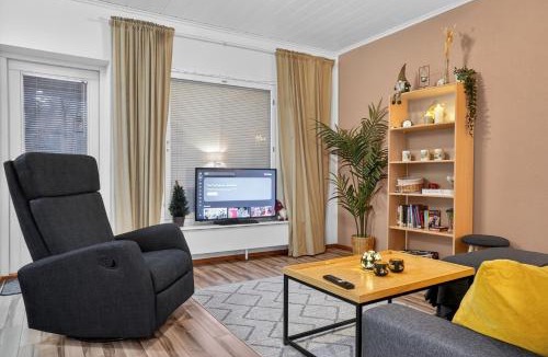 Sodankyla Apartment | A one-bedroom apartment with a sauna near the center