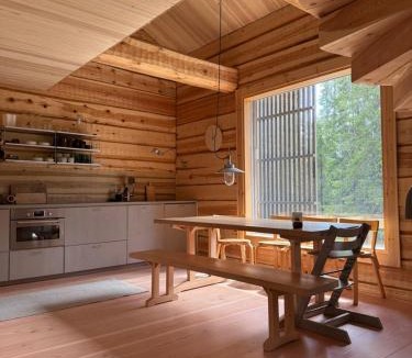Syote Villa | Handcrafted Log Chalet Villa Aarreaitta