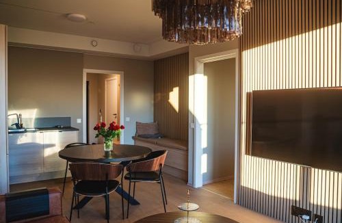 Trondheim Apartment | Modern apartment with balcony and view