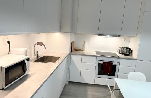 Koillinen District Apartment | HHH Newly renovated big 4-bedroom apt with balcony, free parking for 2 cars