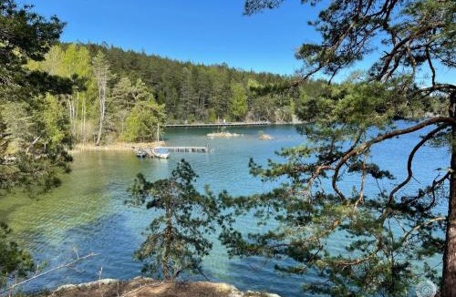 Undenas House | Mysigt stuga med sjöutsikt, Undenäs Tivedens nationalpark