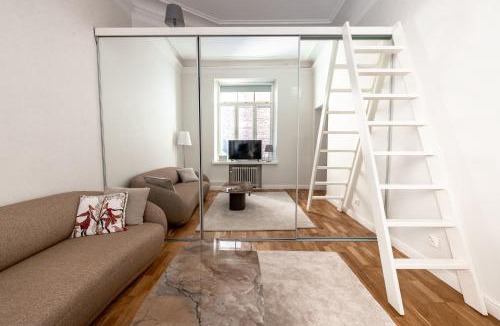 Kluuvi Apartment | 2ndhomes Loft studio with best location in Kluuvi