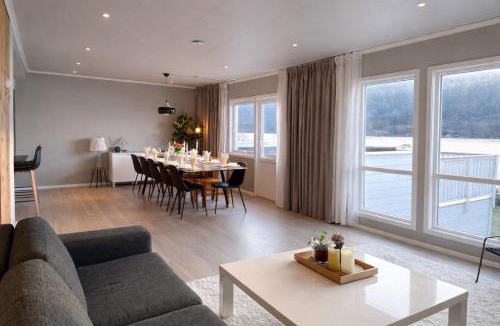 Strand Municipality Villa | Scenic fjord home with terrace, minutes from Pulpit Rock