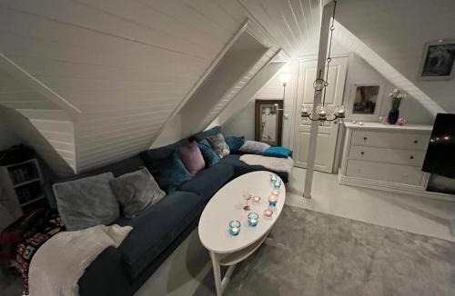 Hemse Villa | Vackert nyrenoverat 1800-talshus med bastu, vedspis och kamin