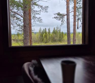 Yllasjarvi House | Log cabin Ylläs Valokki - sauna, fireplace, Ylläs view