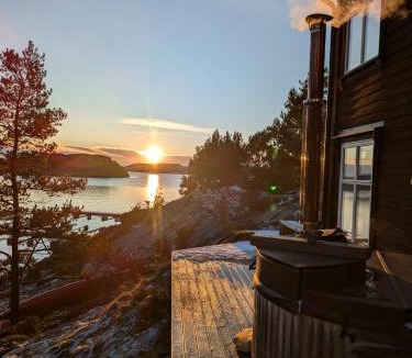 Steinsland House | Svært nydelig fritidshytte