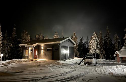 Rukatunturi Villa | Villa Tykkylä Ruka - ski, nature & peace, sauna, fast wifi