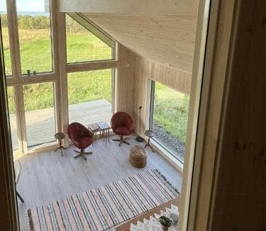Andoy House | Newly Built Cabin On Andøya With Northern Lights