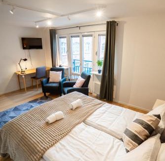 Olivedal Apartment | Modern Studio in the Heart of Linné, Walk to Haga