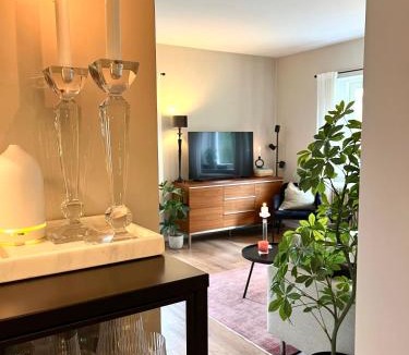 Sinsen Apartment | Stilfull Oslo leilighet med balkong nær kollektivtransport