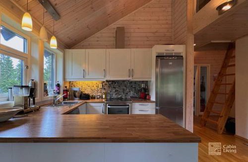 Sjusjoen House | Cabin at Sjusjøen Birkebeiner trail ski in out, 8 beds, 2 bathrooms & Wifi
