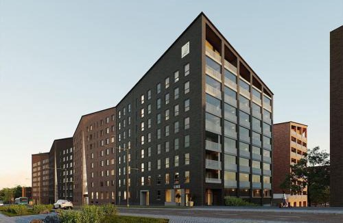 Keskinen District Apartment | Eco-apartment & balcony near Mall of Tripla, Helsinki
