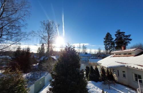 Hyvinkaa Apartment | Peaceful Townhouse near City Center with Sauna & Yard