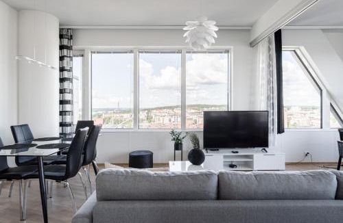 Tampere Apartment | Stunning Views 2BR with Sauna - Nokia Arena