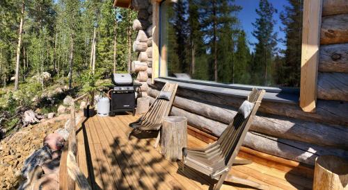 Rovaniemi House | Log Cabin with Private Sauna & Hot Tub by Invisible Forest Lodge - Adults Only