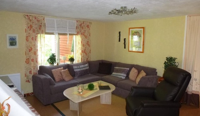 Holiday house with open fireplace