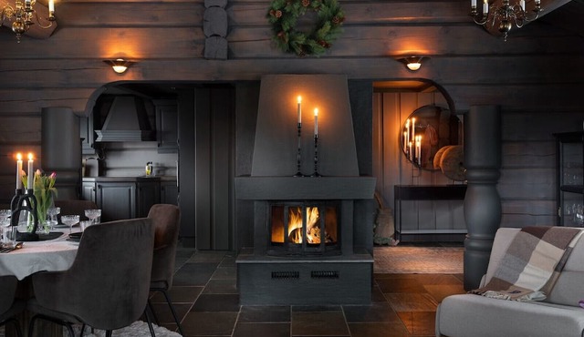 By the slopes! Cabin in Vestlia/Geilo sleeps 13. Modern, cozy, wifi. in Buskerud