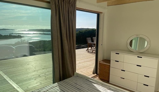 Sea side villa with breathtaking view. in BILLDAL
