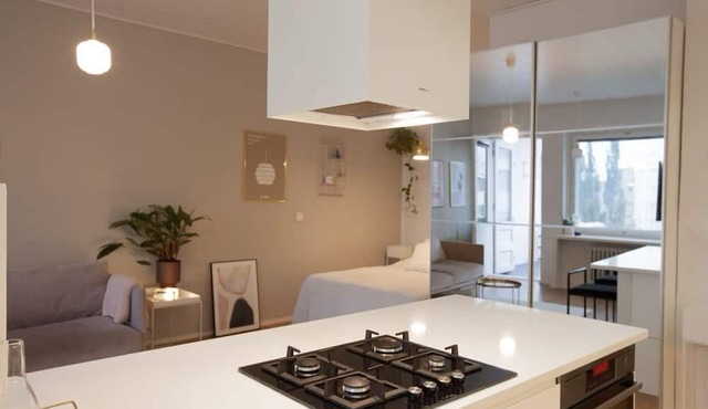 Nordic Luxurious Loft in a Superb location, 42m2 in Helsinki