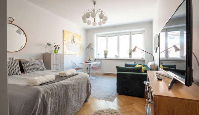 Tranquil 1-bedroom apartment in charming Stockholm center