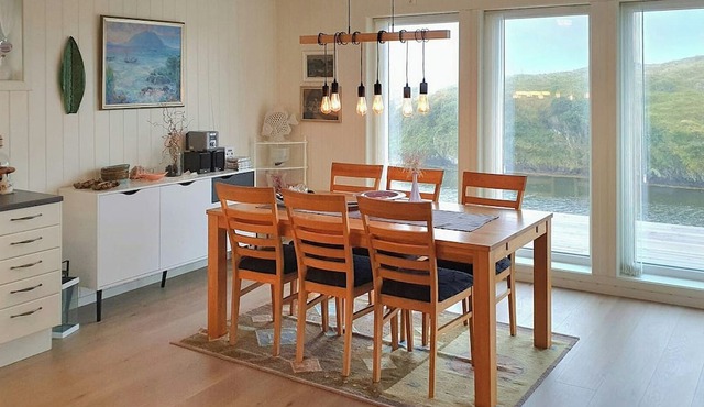 Cabin in the archipelago on the island Kinn
