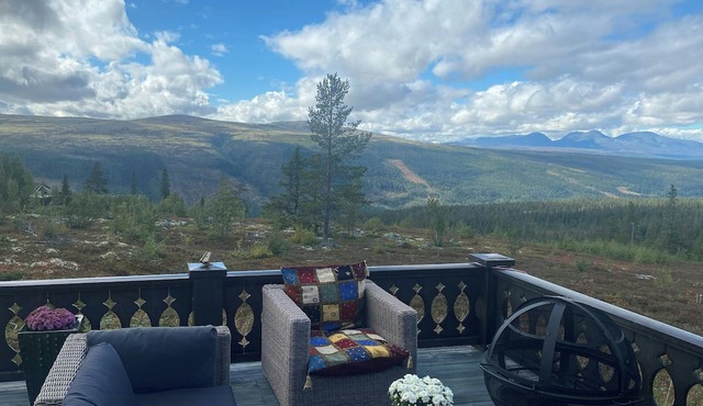Mountain cabin by Femunden facing Sølen