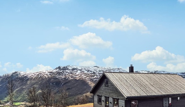 Stunning home in Borgund with sauna