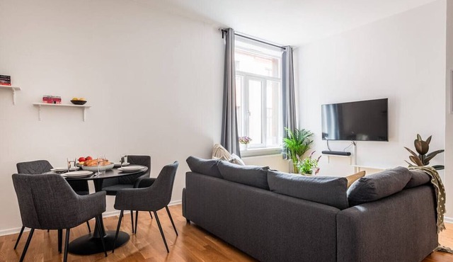 Large Central Gothenburg 2bd Apt