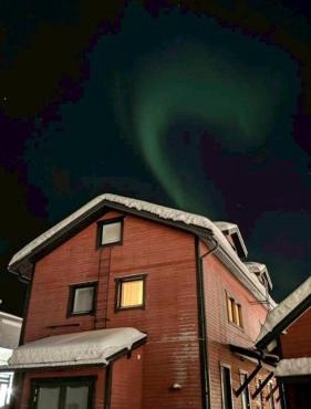 Kuukkeli Inari Red Cottage