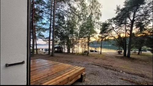 Caravan by the sea in Airisto