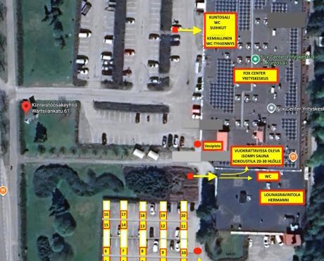 Fox Center Matkaparkki Järvenpää Only Parking Slot in Järvenpää