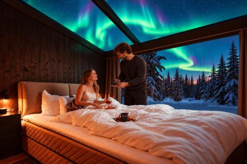 Levi - Ylläs Aurora Igloo Village - Hot Tub in Ylläsjärvi