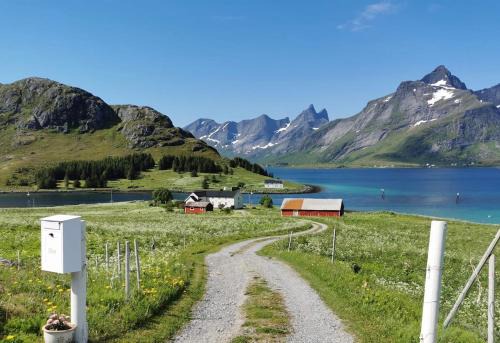 Ness, spektakulær villa med fantastisk utsikt in Flakstad