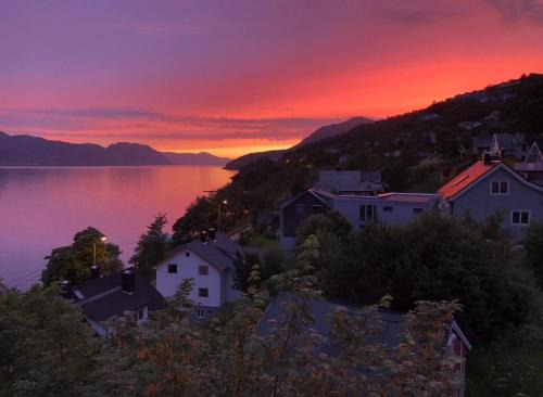 Central 2-Bedroom Sea View Apartment in Volda