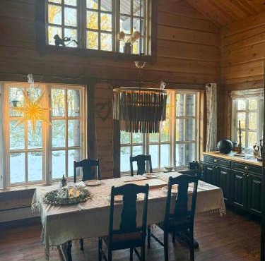 Log Cabin With Sauna And Outdoor Hot Tub in Rødberg