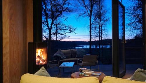 Panorama Studio - Sauna, Lakeview & Fireplace
