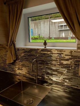 Villa floor with patio