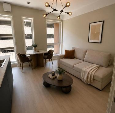 Bragernes Torg Apartment with Rooftop Terrace in Drammen