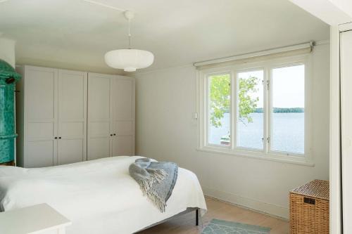 Historic Waterfront House Lidingo with Private Dock