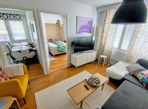 Private sauna, balcony and top location in Tampere! in Tampere