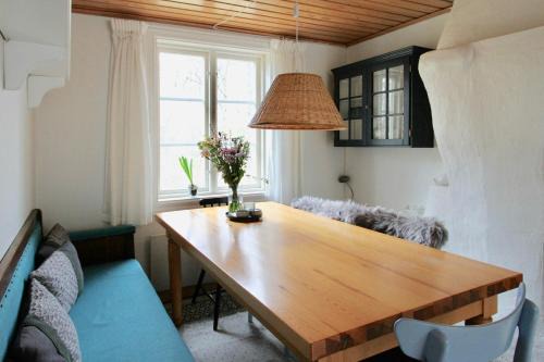 Traditional Swedish House In The Forest