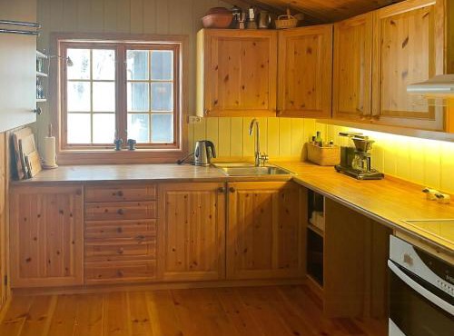 Wooden Cabin From The 70S At Tree Line In Geilo in Geilo