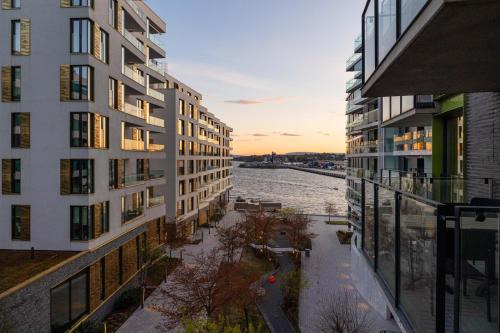 Apartment with stunning sea view and prime location in Oslo